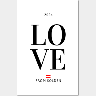 Love from Sölden Posters and Art